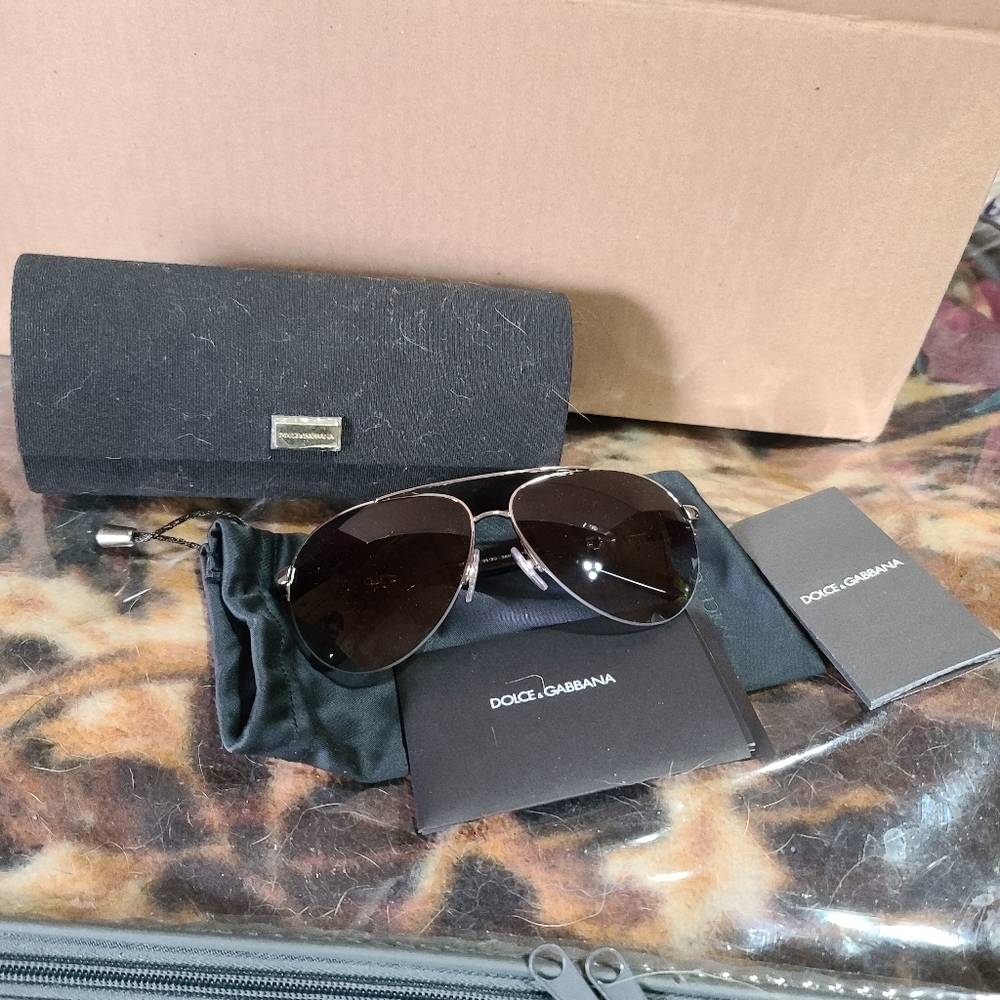Dolce Gabbana Sunglasses Aviator NWOT